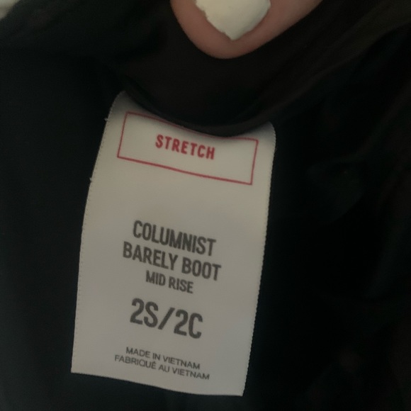 Express Columnist Barely Boot Mid Rise - Picture 2 of 2